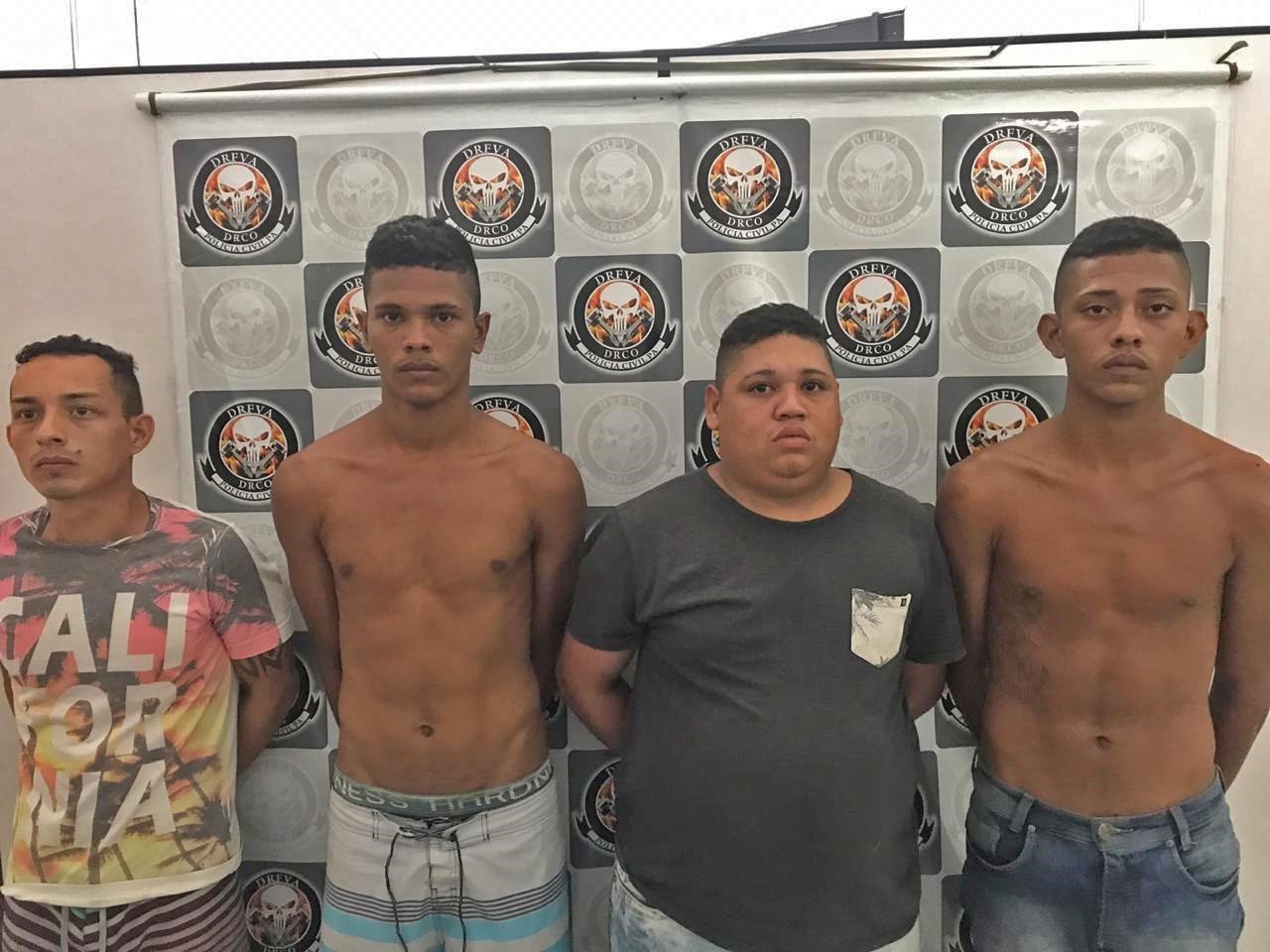 Integrantes da quadrilha