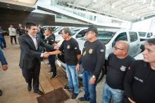 governador em reunião com equipe da segup